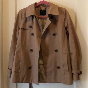 J Crew short cotton peacoat